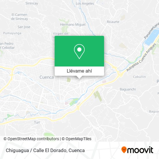 Mapa de Chiguagua / Calle El Dorado