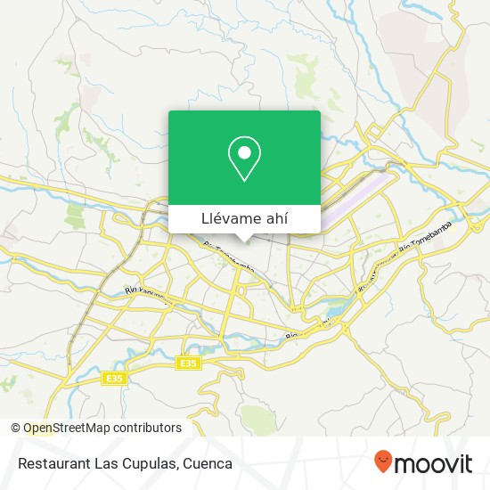 Mapa de Restaurant Las Cupulas