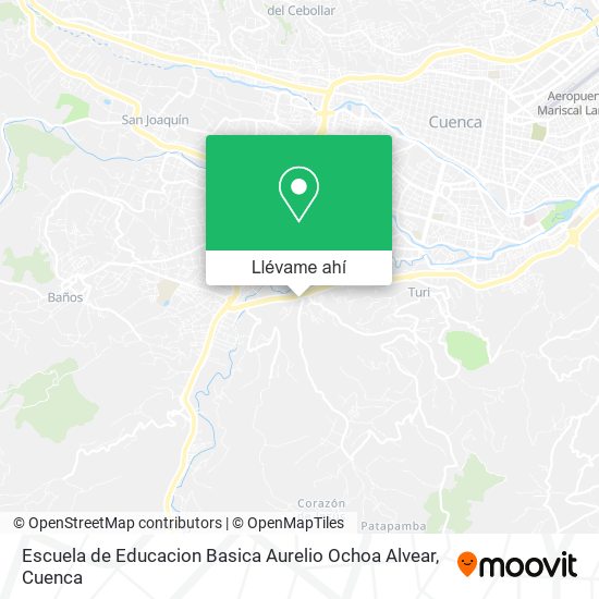 Mapa de Escuela de Educacion Basica Aurelio Ochoa Alvear