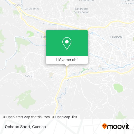 Mapa de Ochoa's Sport