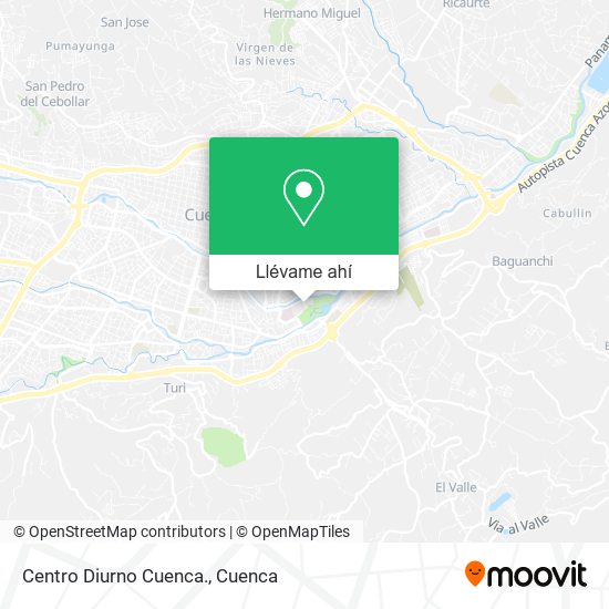 Mapa de Centro Diurno Cuenca.