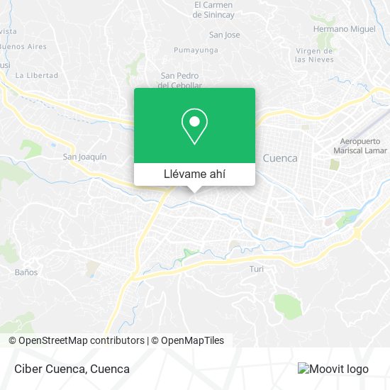Mapa de Ciber Cuenca
