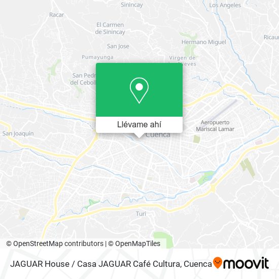 Mapa de JAGUAR House / Casa JAGUAR Café Cultura