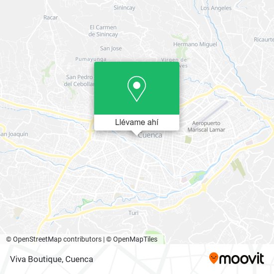 Mapa de Viva Boutique