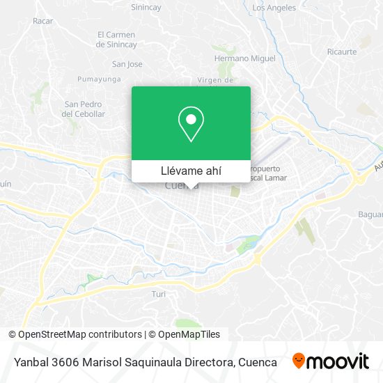 Mapa de Yanbal 3606 Marisol Saquinaula Directora