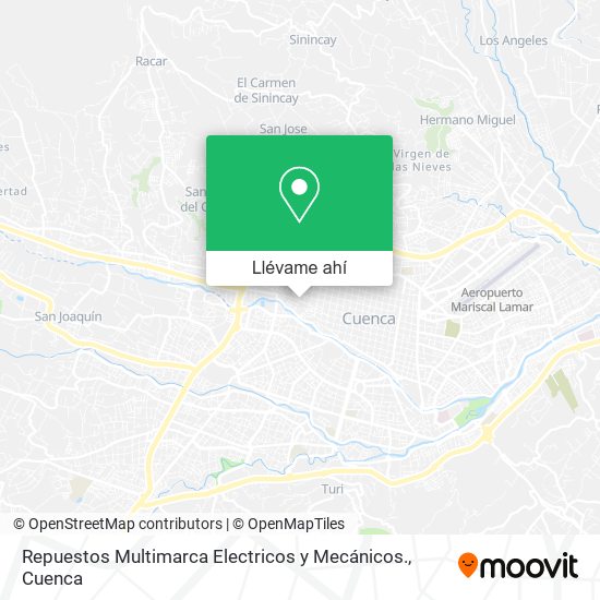 Mapa de Repuestos Multimarca Electricos y Mecánicos.