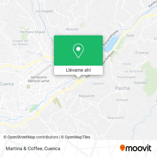 Mapa de Martina & Coffee