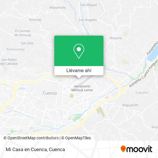 Mapa de Mi Casa en Cuenca