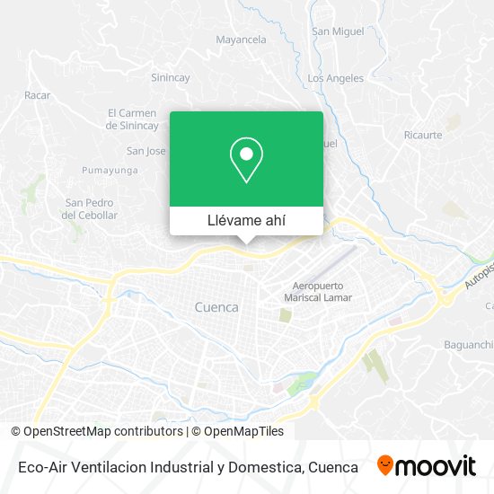 Mapa de Eco-Air Ventilacion Industrial y Domestica