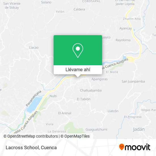 Mapa de Lacross School