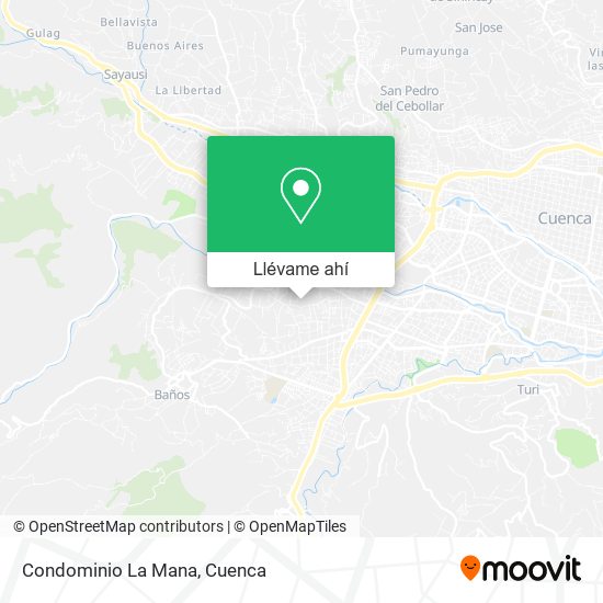 Mapa de Condominio La Mana