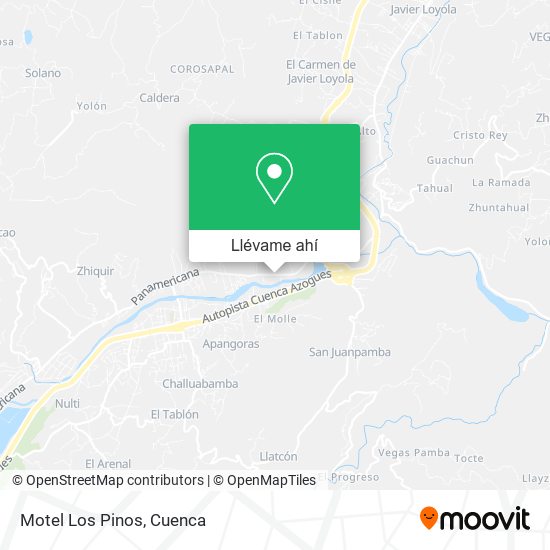 Mapa de Motel Los Pinos