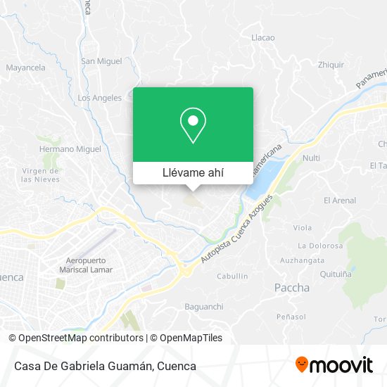 Mapa de Casa De Gabriela Guamán