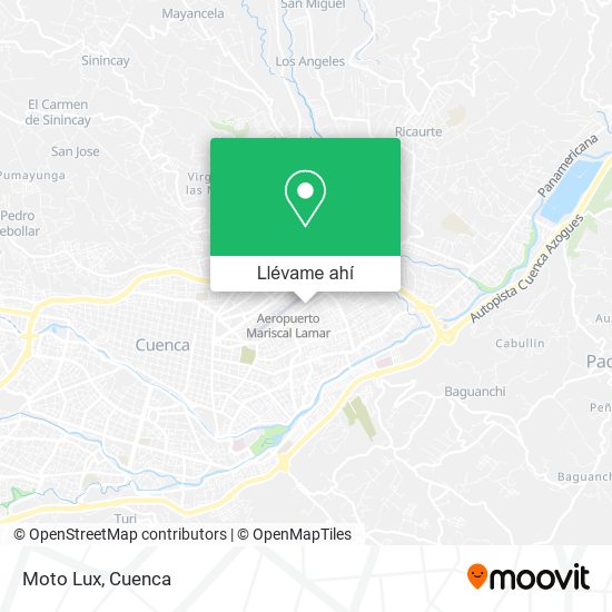 Mapa de Moto Lux