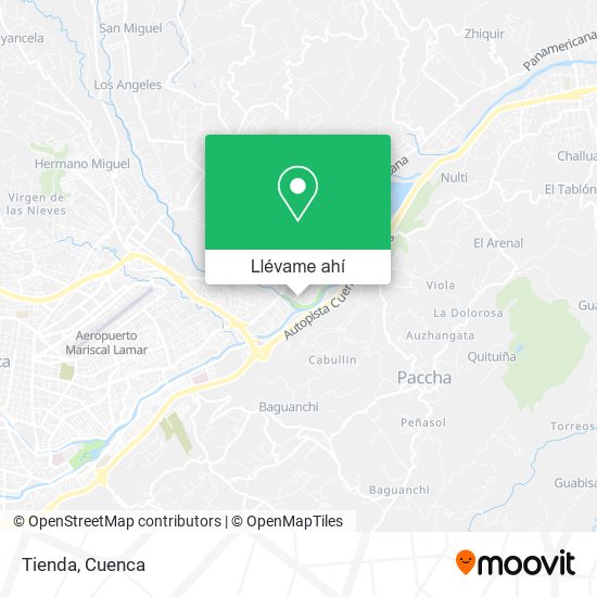 Mapa de Tienda