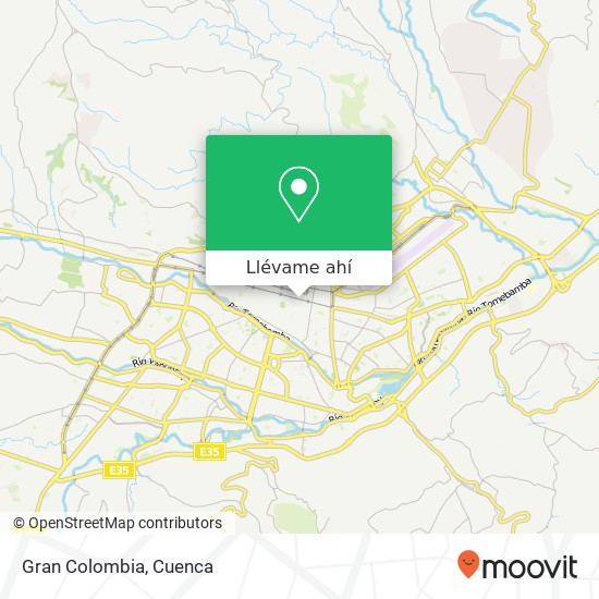 Mapa de Gran Colombia