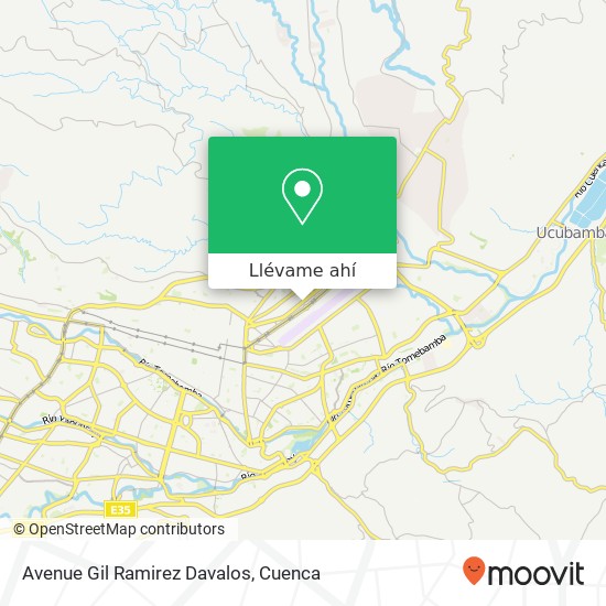 Mapa de Avenue Gil Ramirez Davalos