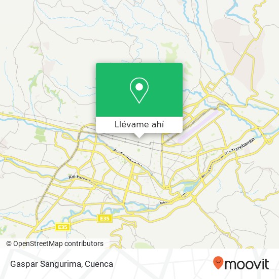 Mapa de Gaspar Sangurima