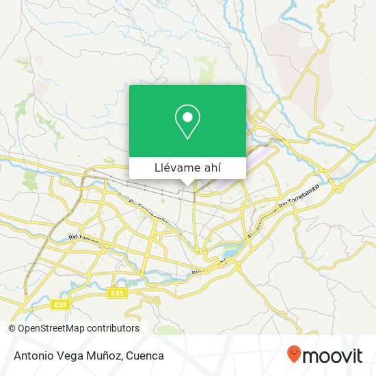 Mapa de Antonio Vega Muñoz