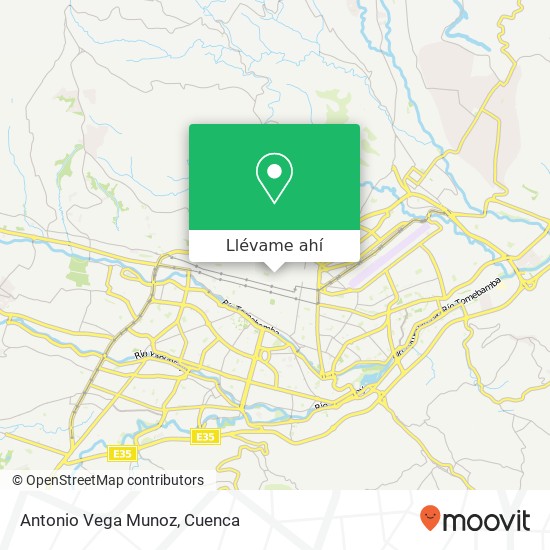 Mapa de Antonio Vega Munoz