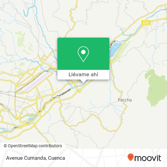 Mapa de Avenue Cumanda