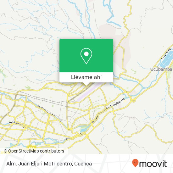 Mapa de Alm. Juan Eljuri Motricentro