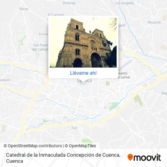 Mapa de Catedral de la Inmaculada Concepción de Cuenca