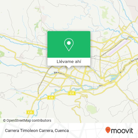 Mapa de Carrera Timoleon Carrera