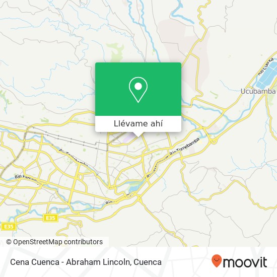 Mapa de Cena Cuenca - Abraham Lincoln
