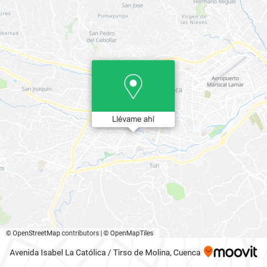 Mapa de Avenida Isabel La Católica / Tirso de Molina