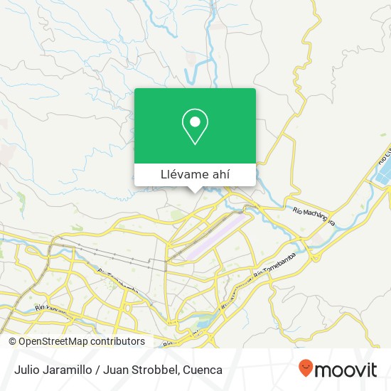 Mapa de Julio Jaramillo / Juan Strobbel