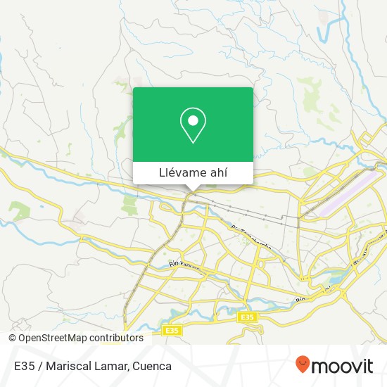 Mapa de E35 / Mariscal Lamar