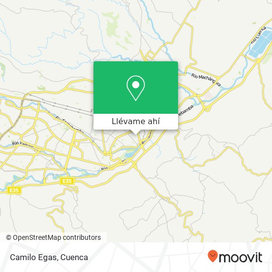 Mapa de Camilo Egas