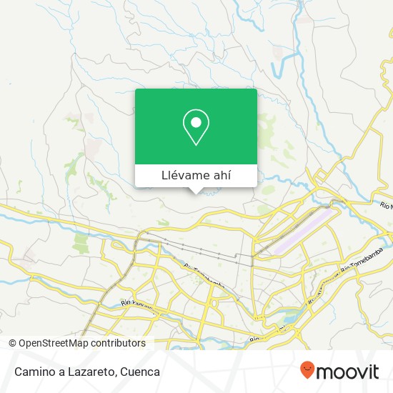 Mapa de Camino a Lazareto