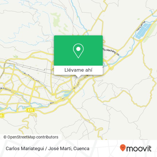Mapa de Carlos Mariategui / José Marti