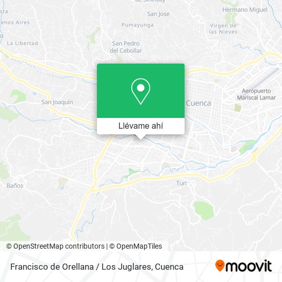 Mapa de Francisco de Orellana / Los Juglares