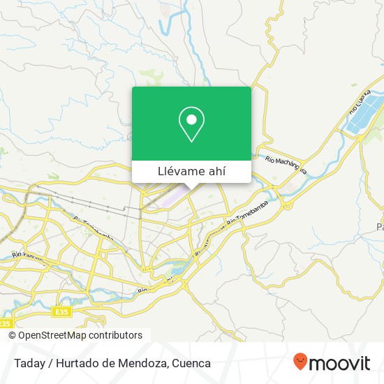 Mapa de Taday / Hurtado de Mendoza