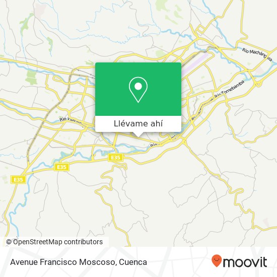 Mapa de Avenue Francisco Moscoso