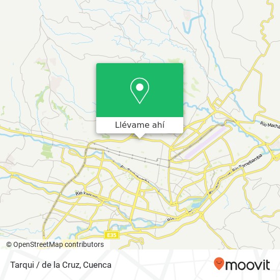 Mapa de Tarqui / de la Cruz