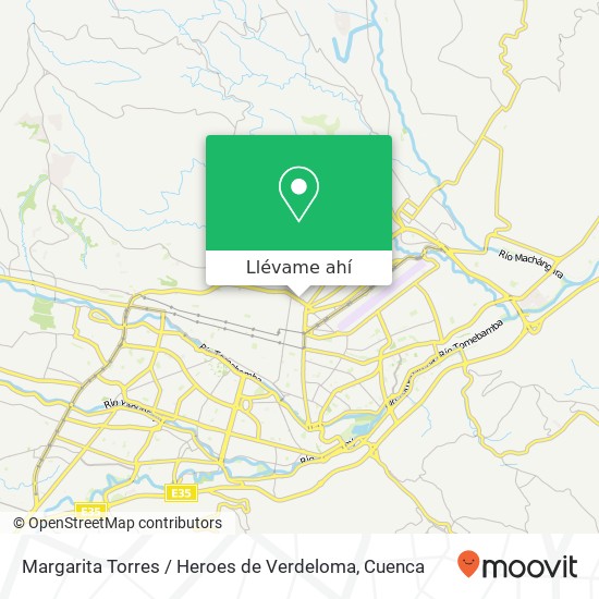 Mapa de Margarita Torres / Heroes de Verdeloma