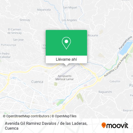 Mapa de Avenida Gil Ramírez Davalos / de las Laderas