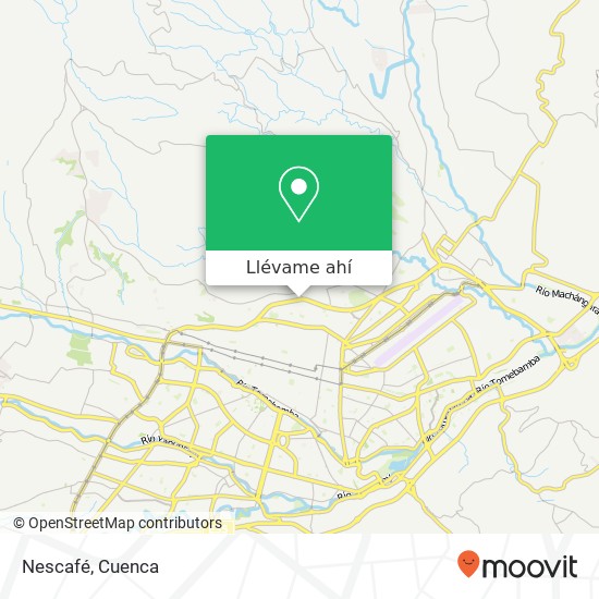 Mapa de Nescafé
