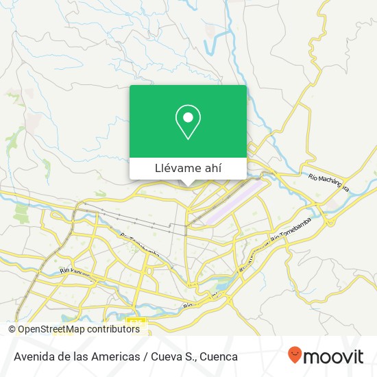Mapa de Avenida de las Americas / Cueva S.