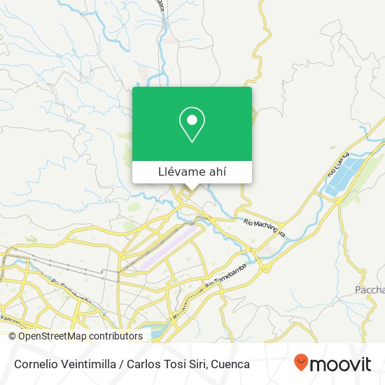 Mapa de Cornelio Veintimilla / Carlos Tosi Siri