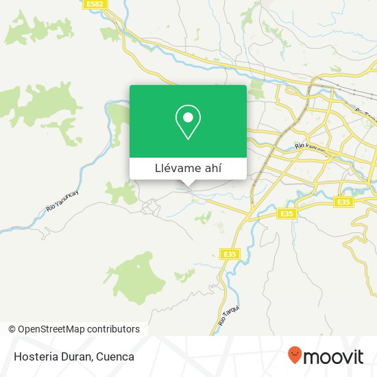 Mapa de Hosteria Duran