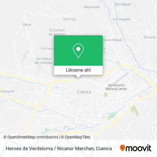 Mapa de Heroes de Verdeloma / Nicanor Merchan