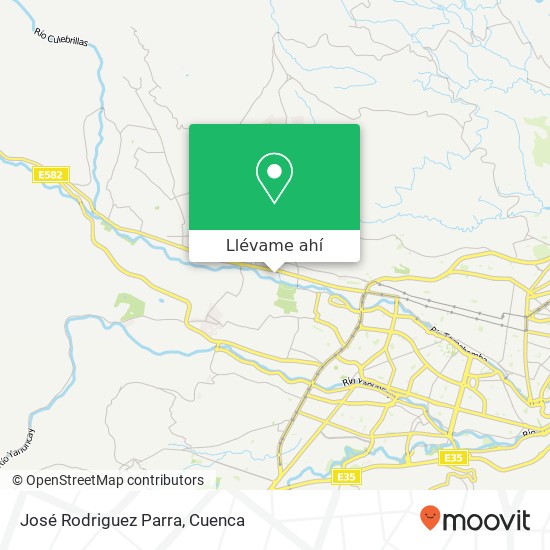Mapa de José Rodriguez Parra