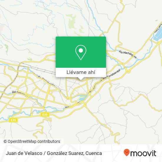 Mapa de Juan de Velasco / González Suarez