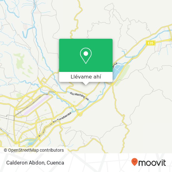 Mapa de Calderon Abdon