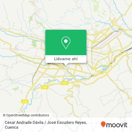 Mapa de César Andrade Dávila / José Escudero Reyes